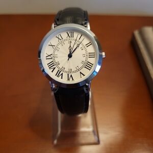 Brand New Women's Black Roman Dial Fashion Watch
